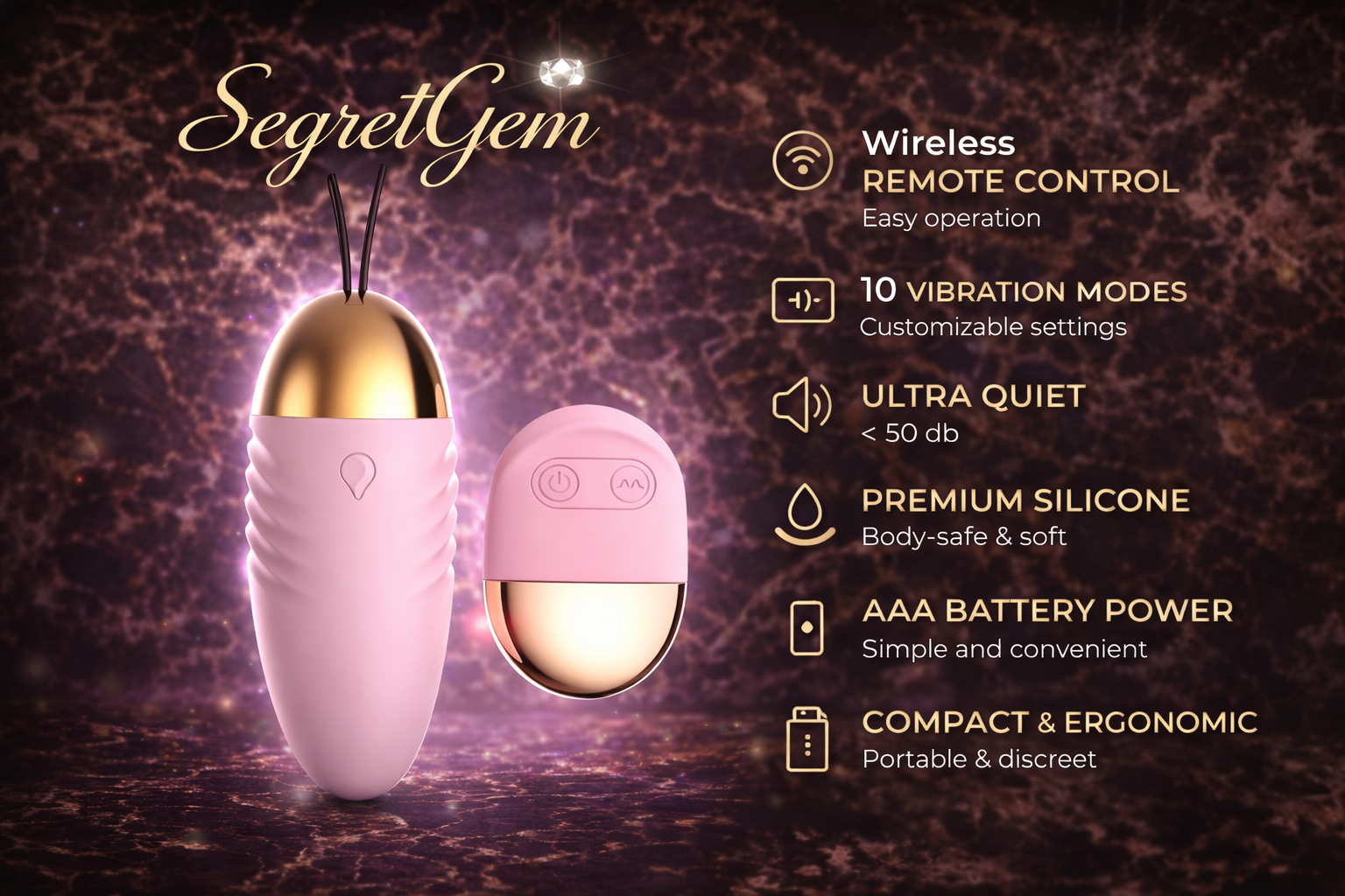 Magic Egg Pro – Remote Control – by SegretGem