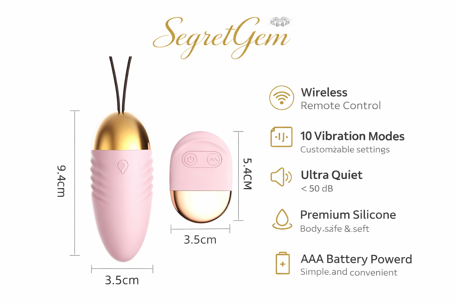 Magic Egg Pro – Remote Control – by SegretGem